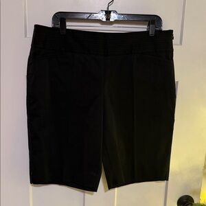 White House Black Market Women's Black Bermudas